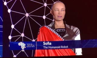 Sophia the Robot Excited by Kigali’s Smart Transport System