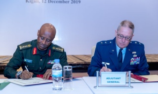 US’ Nebraska National Guard Signs Cooperation Agreement with Rwanda Defence Force
