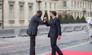 President Kagame Congratulates President Macron Upon Re-election