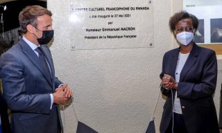 Macron Launches French Cultural Centre in Kigali