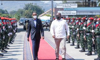 Rwanda-DRC Relations: Kagame, Tshisekedi Meet in Goma After Assessing Nyiragongo Impact