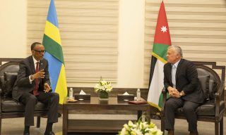 PHOTOS: President Kagame, King Abdullah Hold Talks in Jordan Ahead of Aqaba Process Meeting