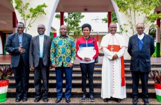 Burundi’s President Ndayishimiye Receives Antoine Cardinal Kambanda