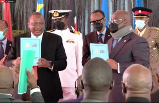 PHOTOS: DRC Officially Admitted Into EAC After Signing Accession Treaty