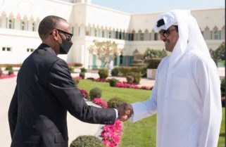 President Kagame, Emir of Qatar Hold Talks