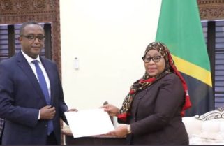 Minister Biruta Delivers Message of President Kagame to Tanzania’s Samia Suluhu