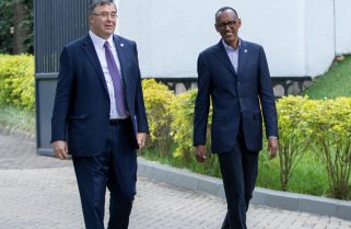 Total Energies CEO Meets President Paul Kagame