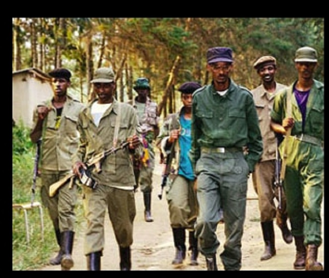 When Maj. Gen. Kagame (center) took over as RPA commander, he swiftly moved the his army to the mountains, and changed the entire liberation plan.