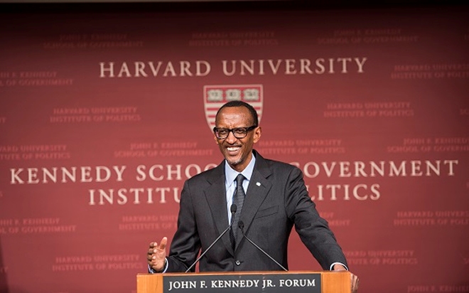 Kagame’s Lecture At The Harvard Institute Of Politics