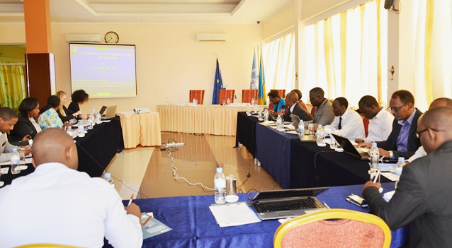 Delegates engaged in discussions during the CBRN workshop 