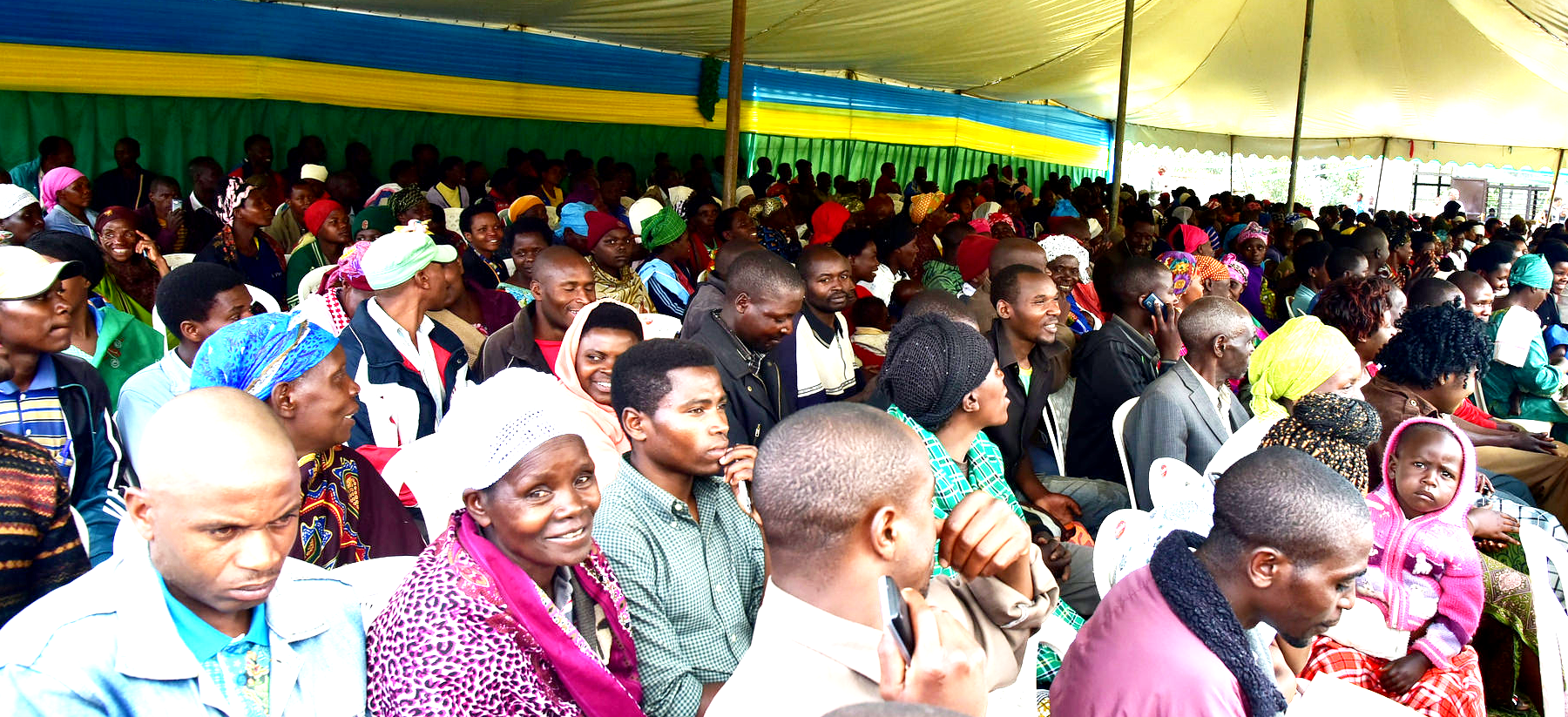 Mukamira Sector witnessing the handover of 7 new classrooms added at Kanyove Primary school 