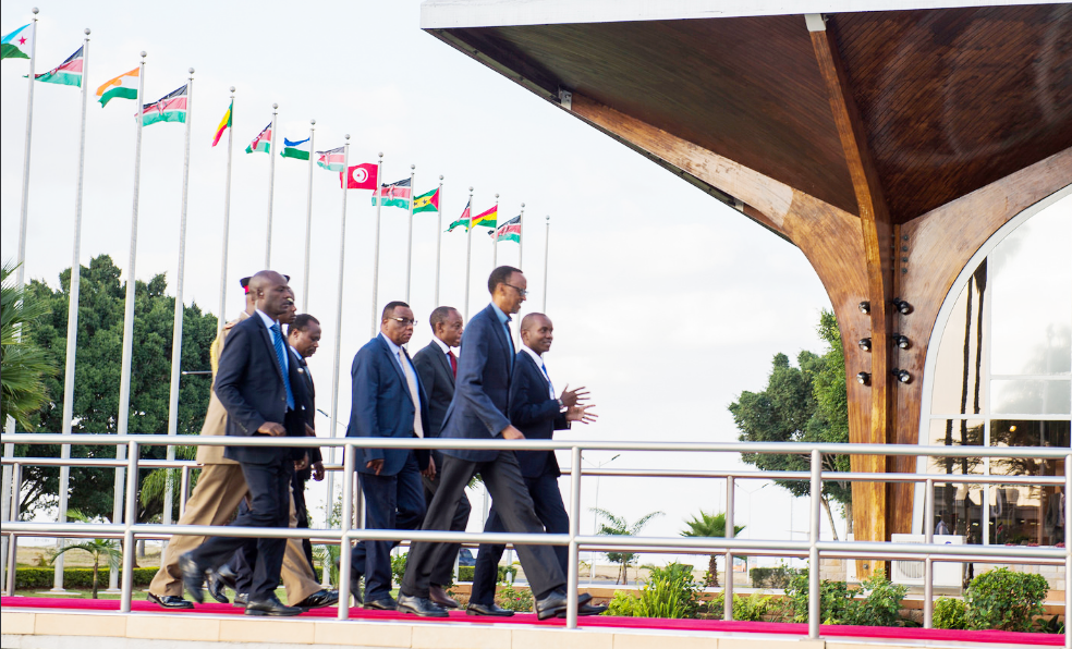 President Kagame arrives in Nairobi to attend the 6th Tokyo International Conference on African Development (TICAD) 