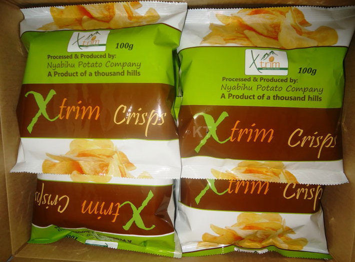 Trendy Potato chips are the second such products processed locally