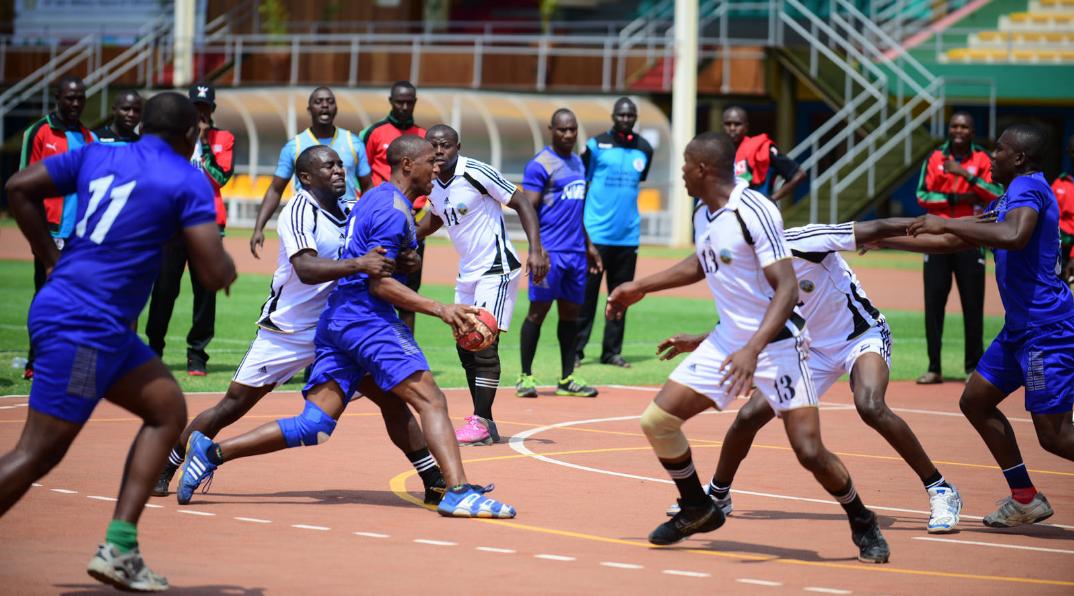 Stiff encounter for Rwanda during the Hand Ball Session on Day 3 of EAC Military Games