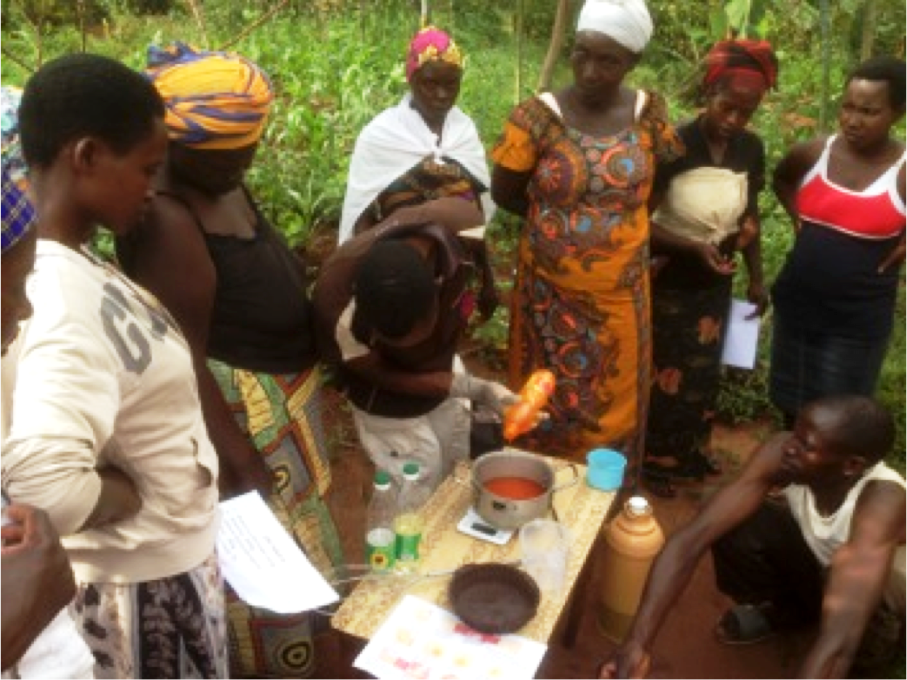 Women under 'Dukundane' cooperative in Ruhashya sector, Nyanza sector