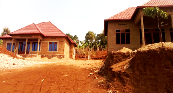 Some of the new houses under construction in Jabana Sector