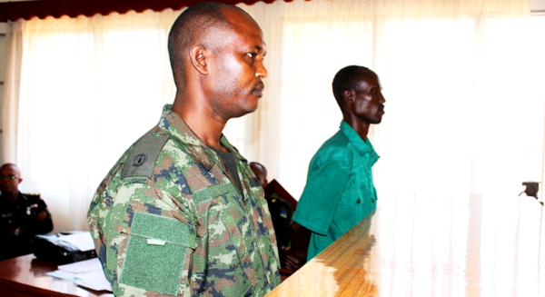 Maj.Dr. Aimable Rugomwa and co accused Nsanzimfura Mamelito remanded to 30 days in prison 