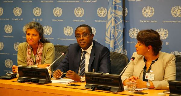  Rwanda's Minister of Natural Resources, Dr Vincent Biruta, and Morocco's Minister of Environment, Dr Hakima El Haite