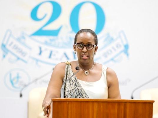 The First Lady Mrs Jeannette Kagame opened the 9th Annual Forum of the Unity Club