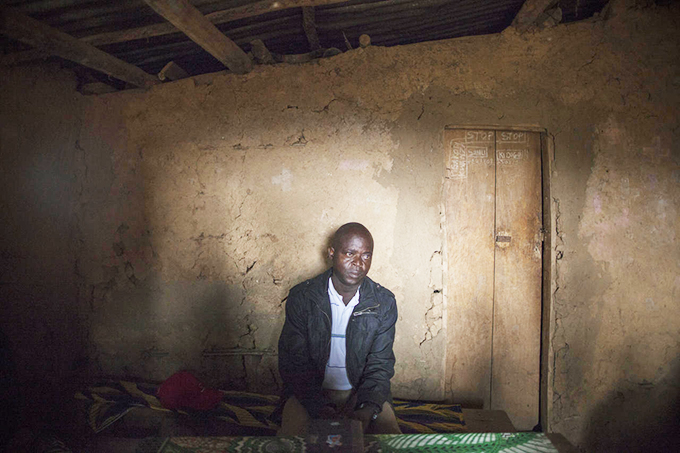 Father Nahimana is chief ideologue of FDLR faction led by Col Wilson Irategeka, seen here in his hideout Bweru, North Kivu province of DRC