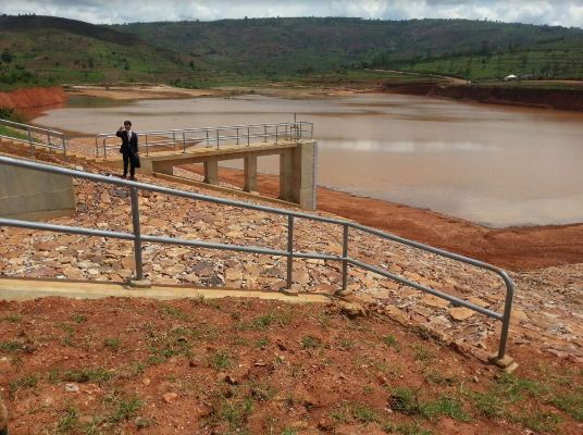 Ngoma district is largely hilly. The massive water reservoir will promote uphill irrigation