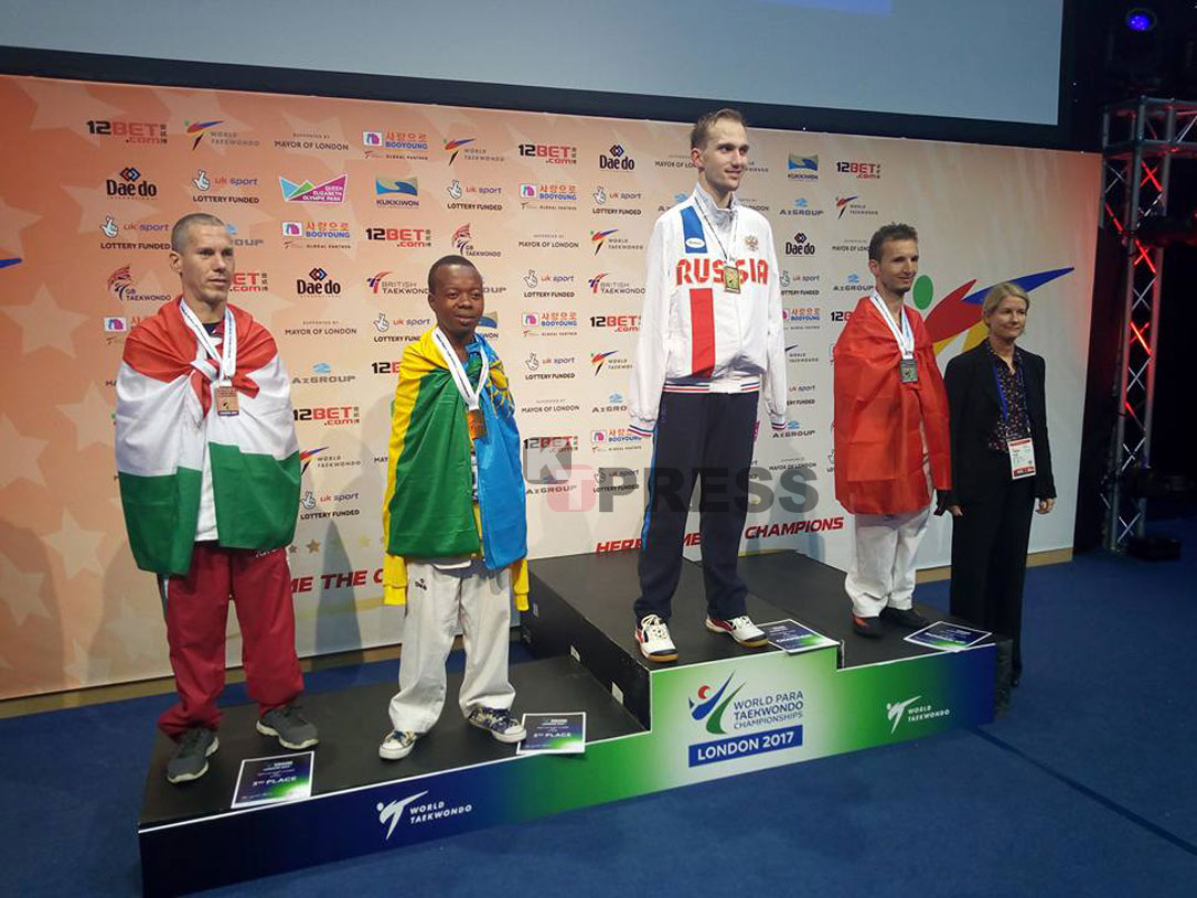 Rwanda Wins Gold at World Para-Taekwondo Championships