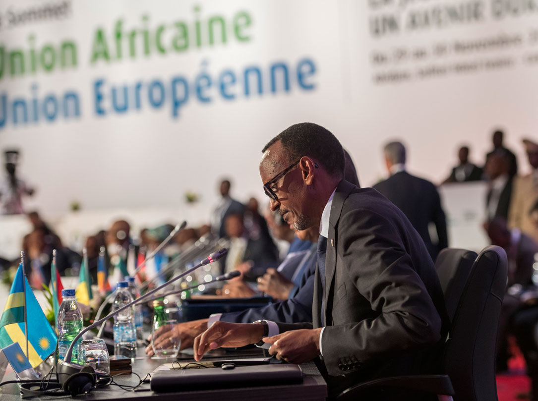 Kagame Wants Africa & Europe to Jointly Solve Migrants Crisis