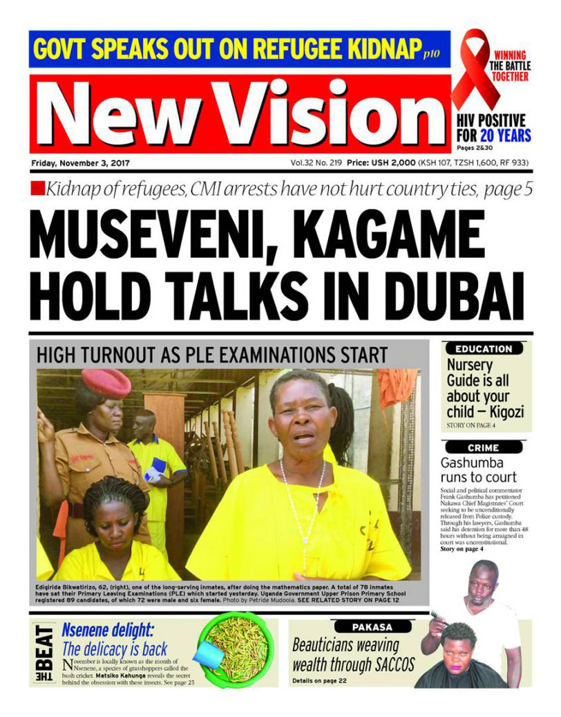 Uganda's New Vision Paper Fakes Kagame, Museveni Meeting ...
