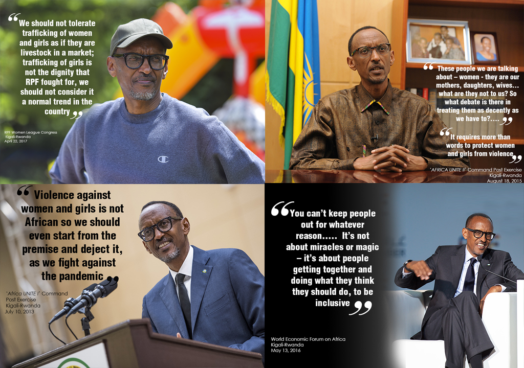 The Feminist President? What Kagame has said on Women over the years
