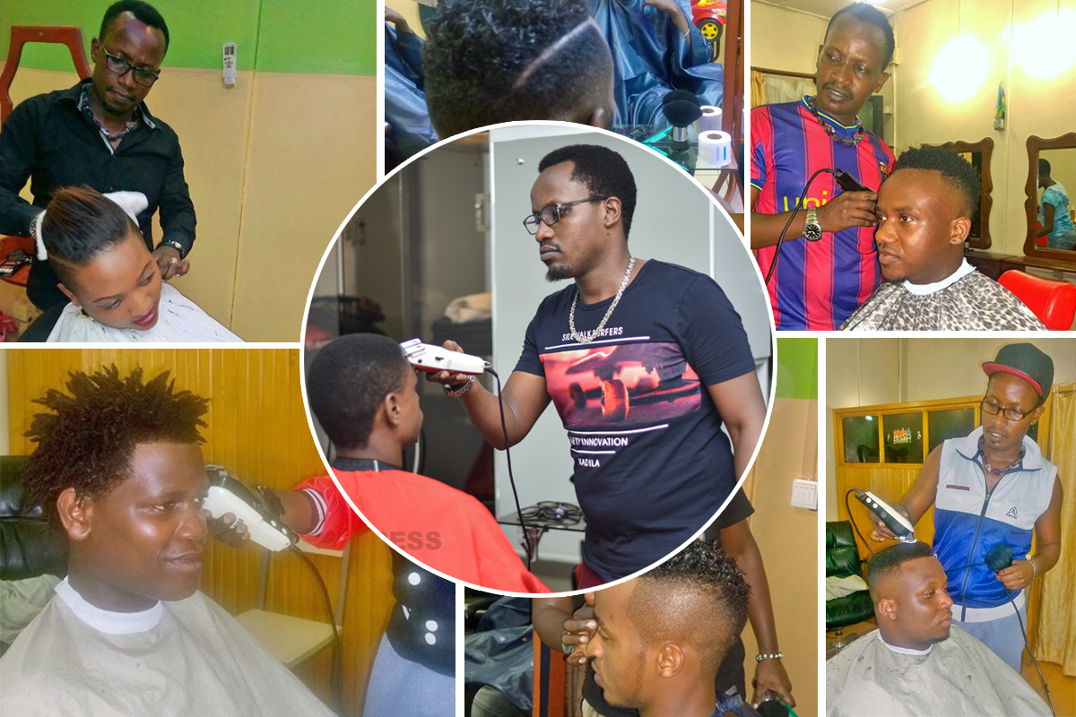 Meet Hamza, Kigali Celebrities’ ‘Official’ Barber