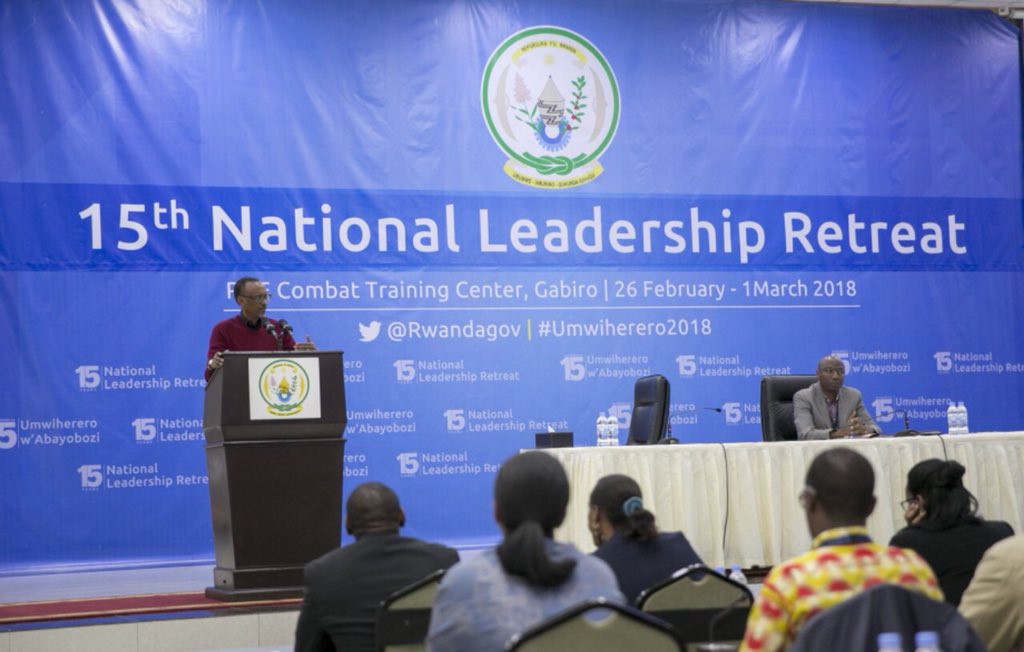 Kagame Tasks Senior Govt Officials on Disorganisation as Retreat Kicks-off