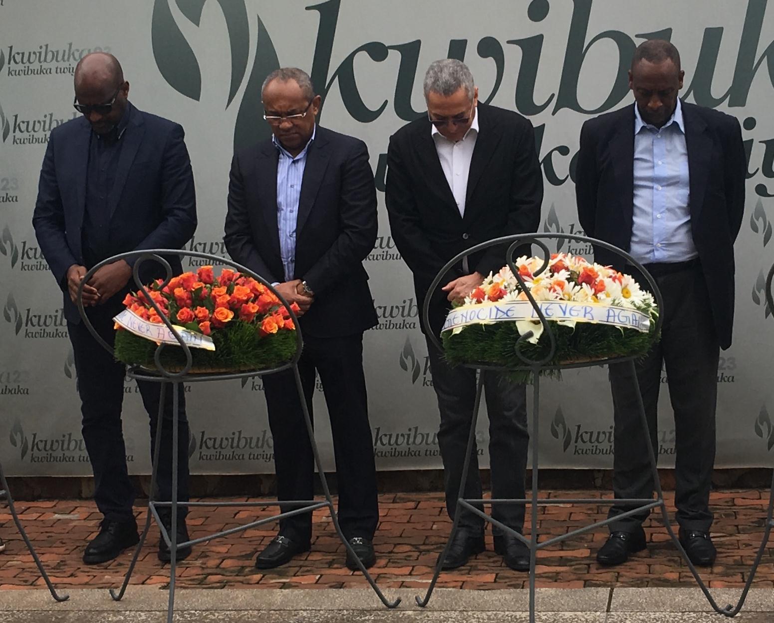 CAF President Ahmad Pays Tribute to Genocide Victims - KT ...