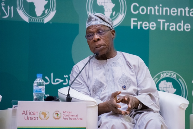 Former President Obasanjo Terms Hesitation To Sign CFTA By African Leaders “Criminal”