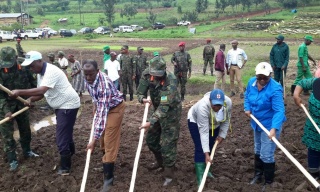 RDF Stages Fight against Food Insecurity