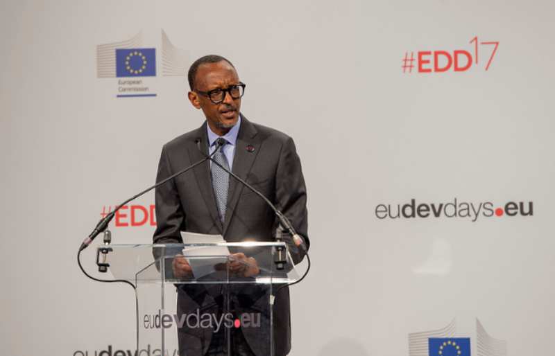 Kagame in Belgium to Meet Top EU Officials