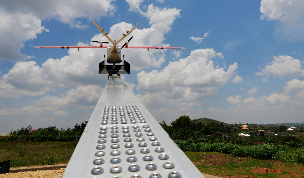 Rwanda’s Drone to Increase Blood Delivery to 400 New Destinations