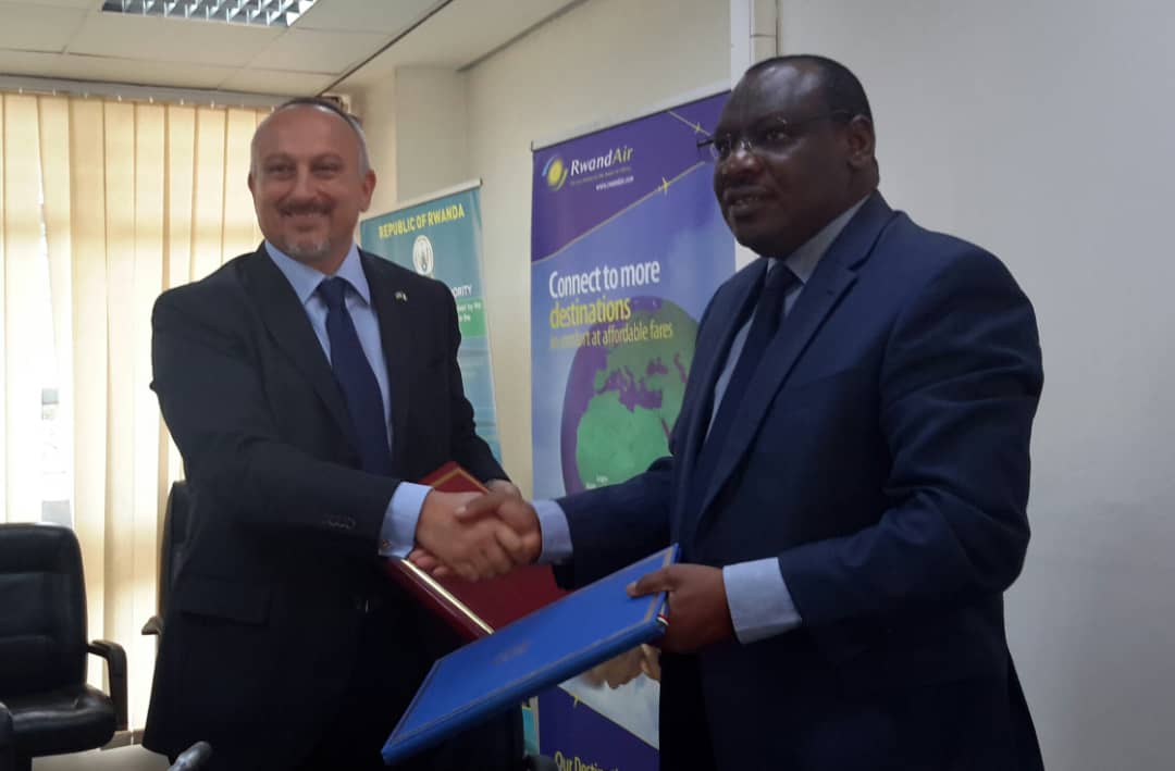 Rwanda, Italy Sign Air Service Agreement