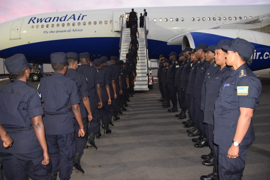 Rwanda National Police Complete Rotation of Peacekeepers to South Sudan