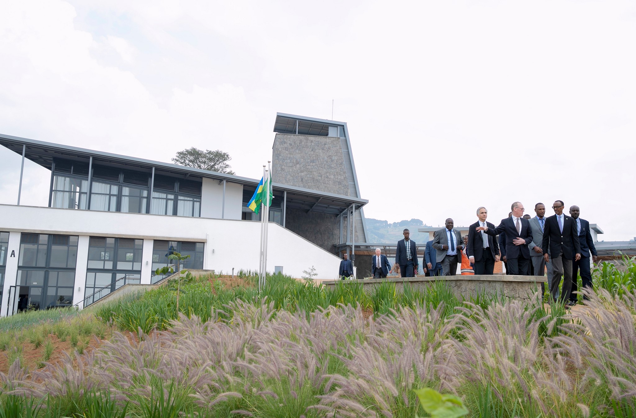 How Kagame Left Davos to Inaugurate a Very Important School Back Home  
