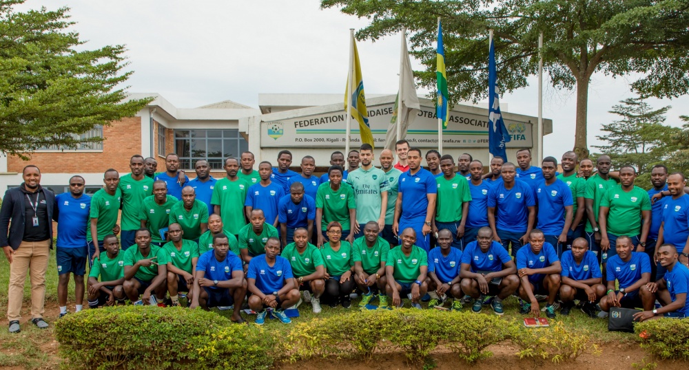 Arsenal FC Coaches in Rwanda for Football Clinic for Coaches - KT PRESS