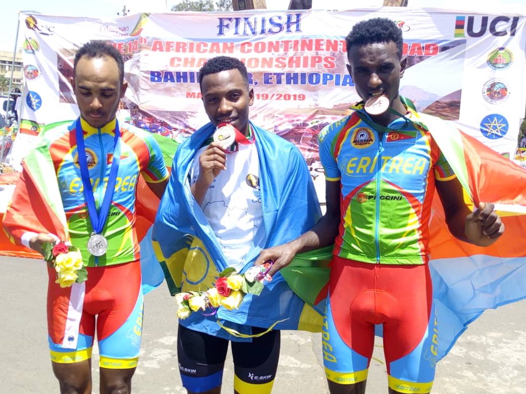 African Continental Road Champs: Uhiriwe Wins Junior Men’s Road Race