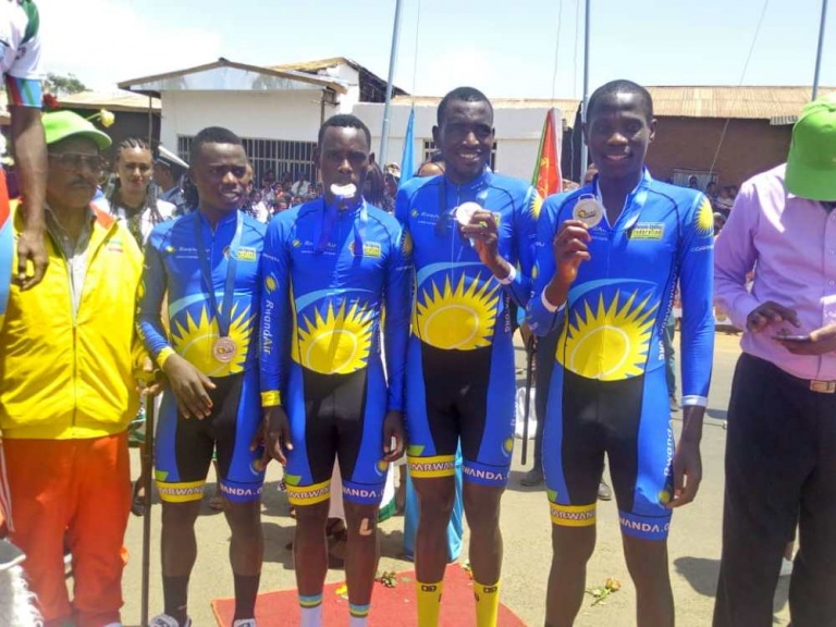 African Continental Road Champs Rwanda Bags Three Medals In TTT KT PRESS
