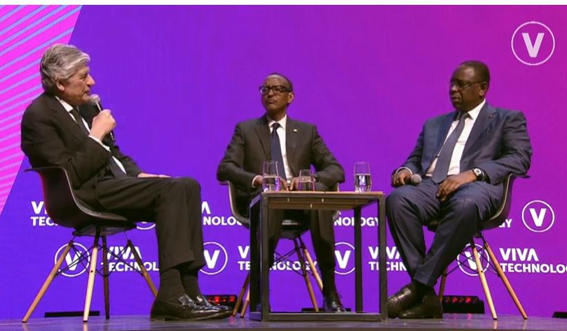 Kagame Explains Rwanda’s Resilience at VivaTech 2019