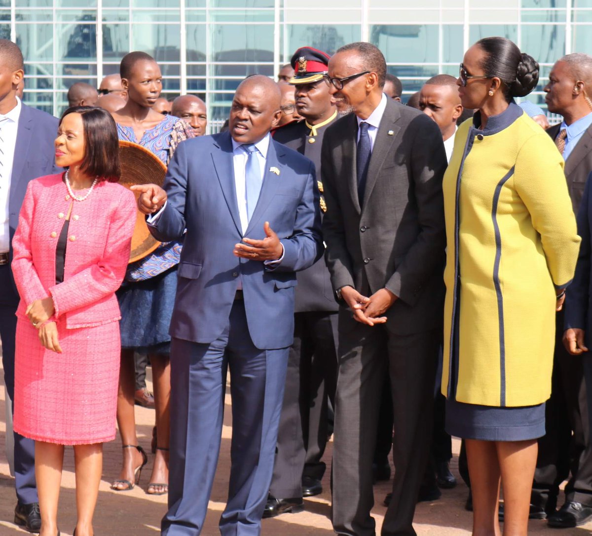 Presidents Kagame, Dr. Mokgweetsi Masisi Hold Talks in Botswana