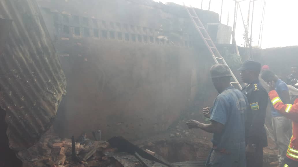 Fire Guts A Plastic Factory In Kigali City