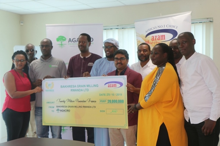 Azam Bakhresa Rwanda Donates Rwf 20M to Agaciro Dvpt Fund KT PRESS