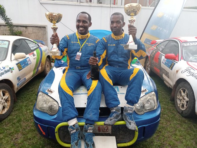 Gakwaya Jean Claude Wins Mountain Gorilla Rally 2019