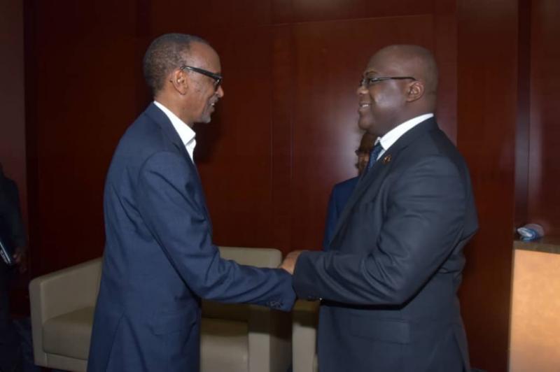 Kagame Hails Tshisekedi On Win Against Armed Groups
