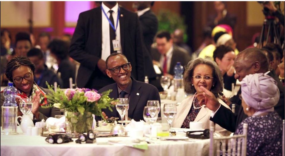 Kagame Pledges $500,000 for African Women’s Leadership Fund