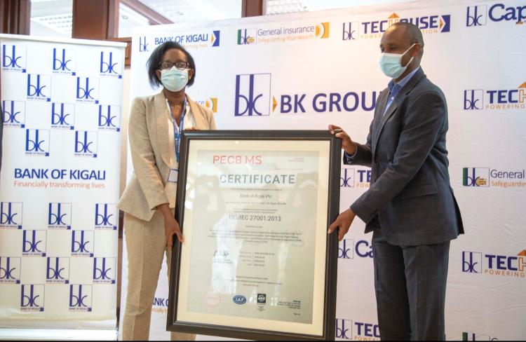 Bank Of Kigali Gets ISO Certification 